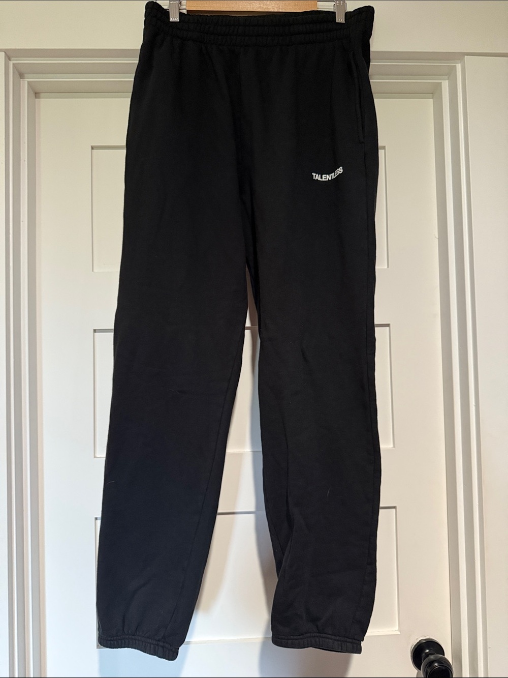 TALENTLESS Black Logo Sweatpants